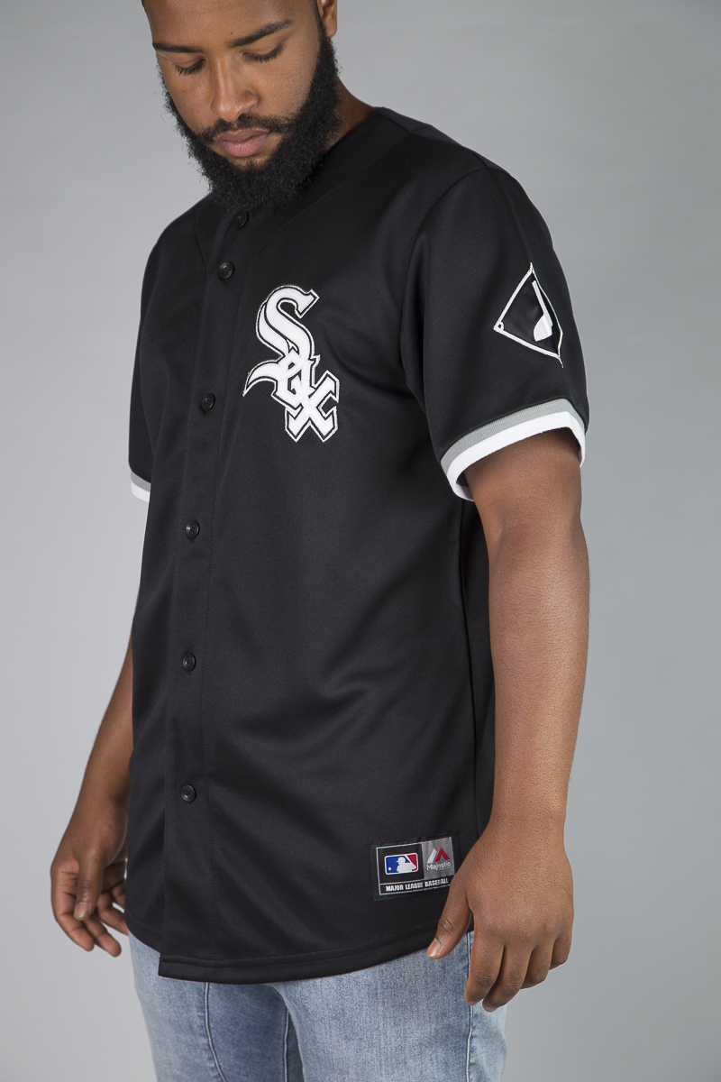 CHICAGO WHITE SOX MLB REPLICA JERSEY - BLACK MENS | Stateside Sports
