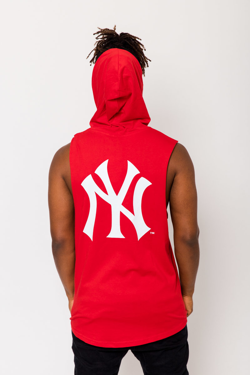 New york clearance yankees sleeveless hoodie