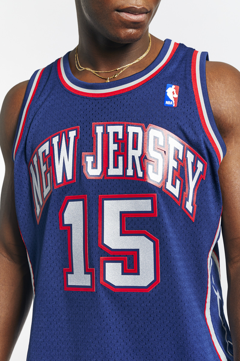 Vintage Majestic HWC NBA New Jersey Nets Basketball Jersey 2XL 3XL Blue Sewn