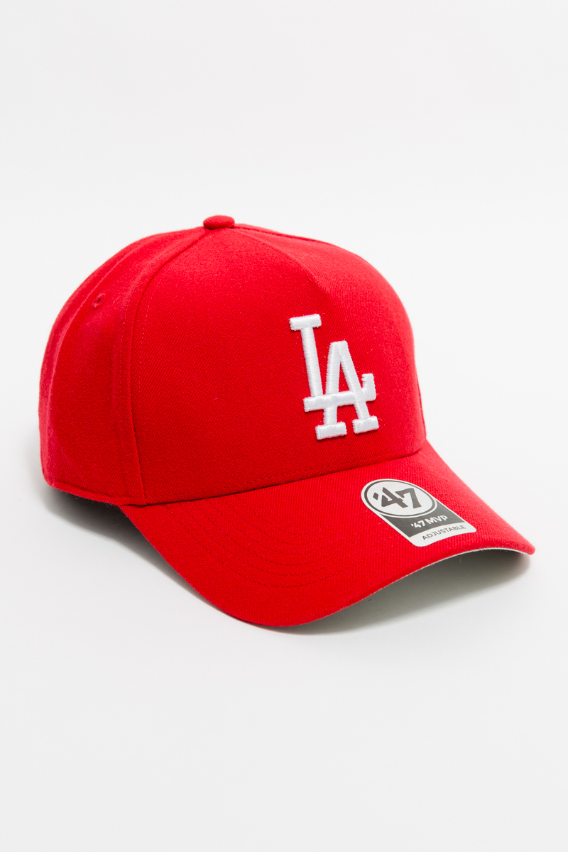 red dodgers hat 47