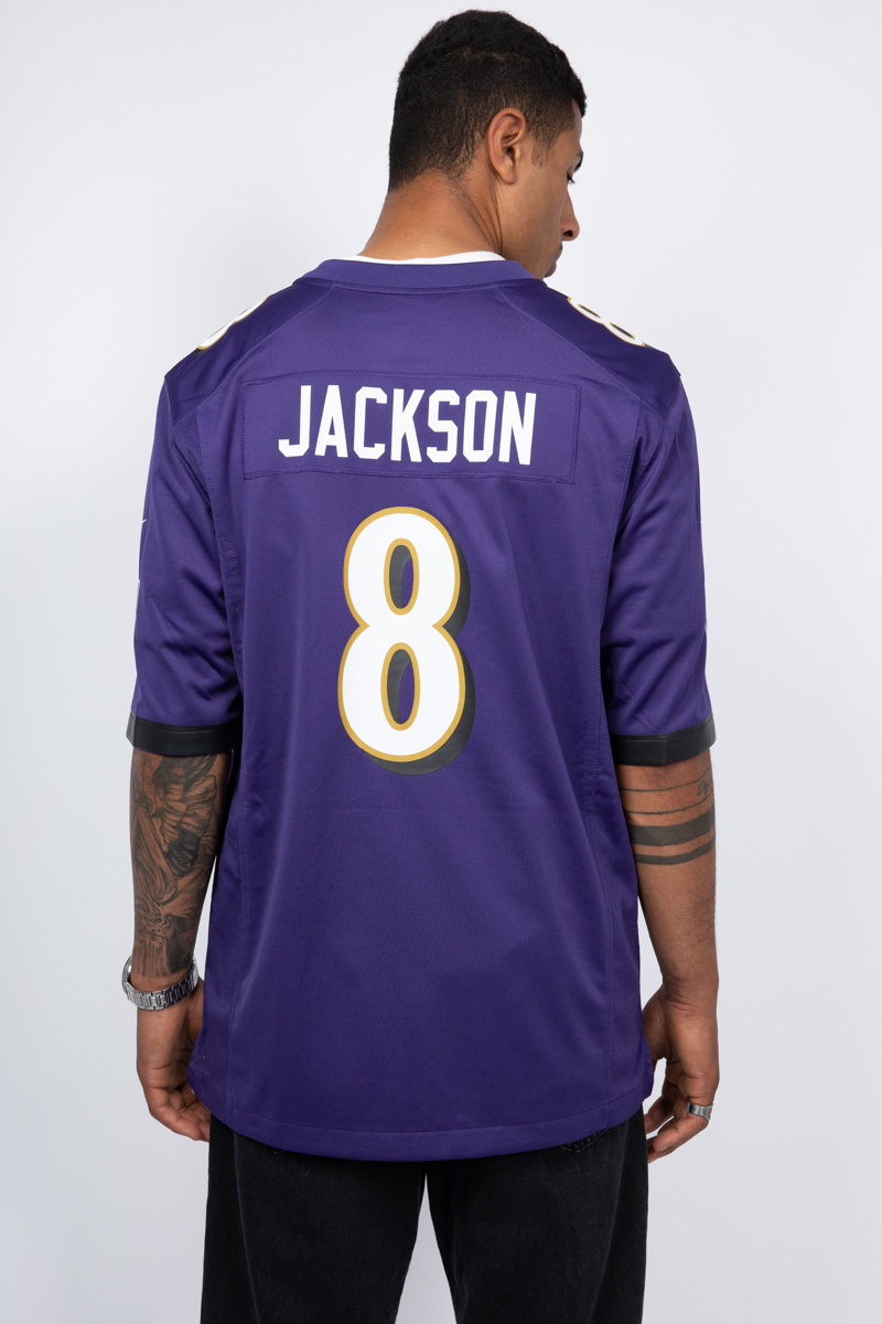 Lamar Jackson Baltimore Ravens Men's Nike Dri-FIT NFL Limited Football  Jersey