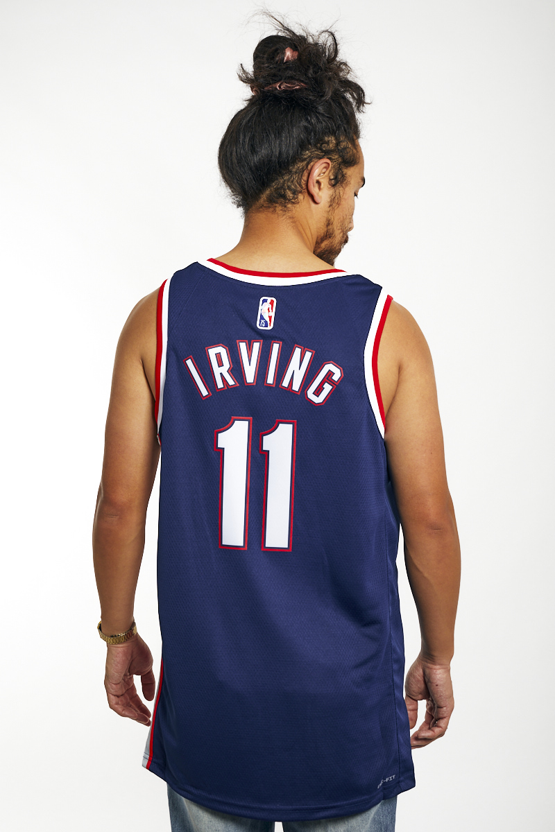 Kyrie Irving Navy Brooklyn Nets 2021/22 Swingman Jersey - City Edition Size  L.