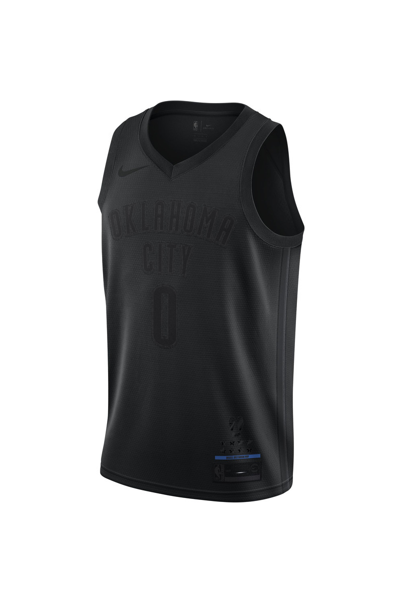 Men's Oklahoma City Thunder Russell Westbrook Nike Gray Swingman Jersey -  City Edition