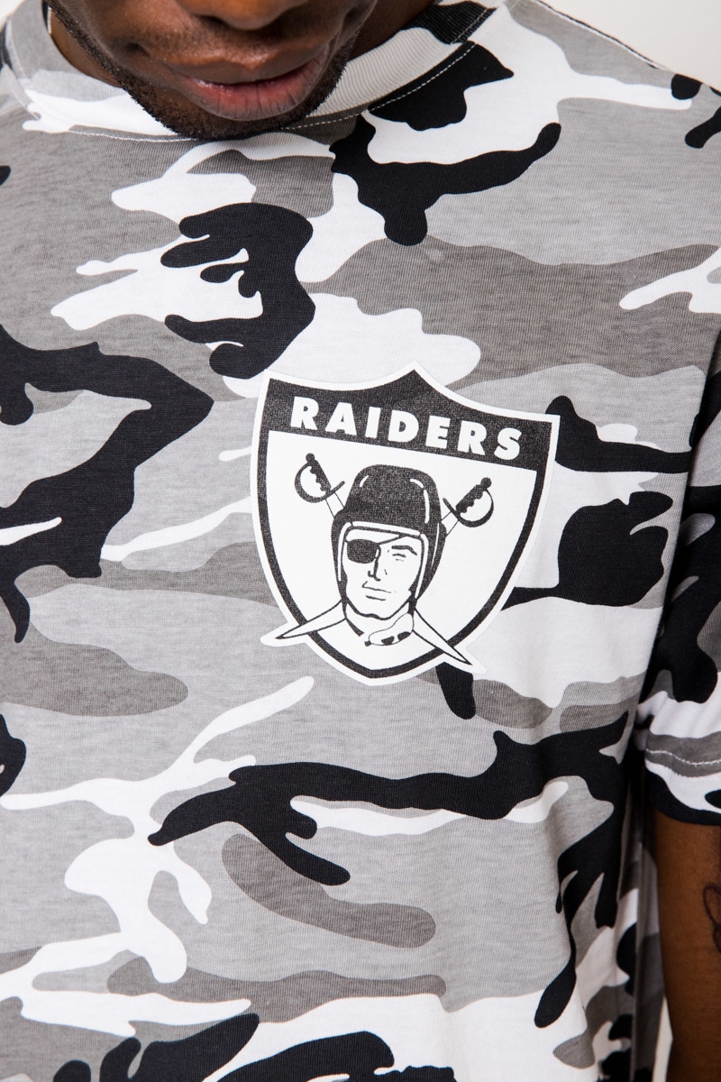 Oakland raiders 2025 camo shirt