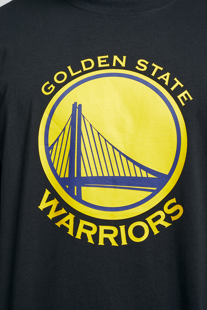 Golden State Warriors NBA Team Logo Tee in Black | Stateside Sports