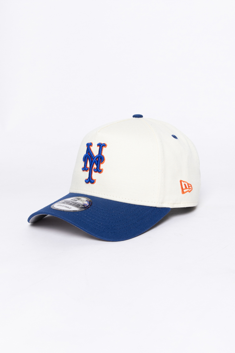 New Era 9Forty A-Frame New York Mets Snapback Hat - Light Blue