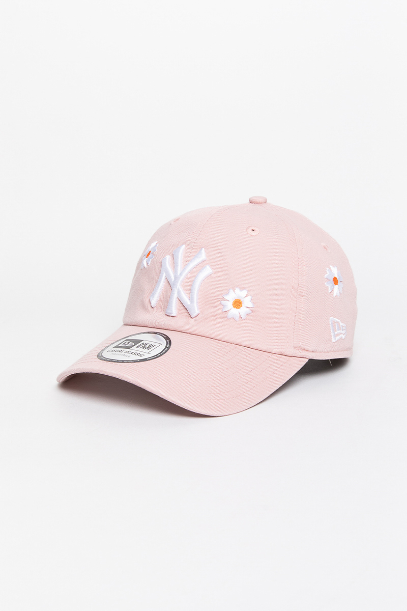 NEW ERA ★ Pink Gothic Script Casual Classic Mets NY LA NY Yankees Pink Gothic Script Casual Classic Cap | Stateside