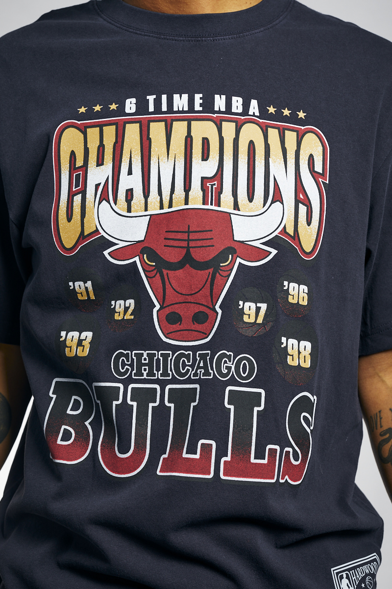 Vintage World Champs Chicago Bulls “Chi Town Finest” Blue Jean