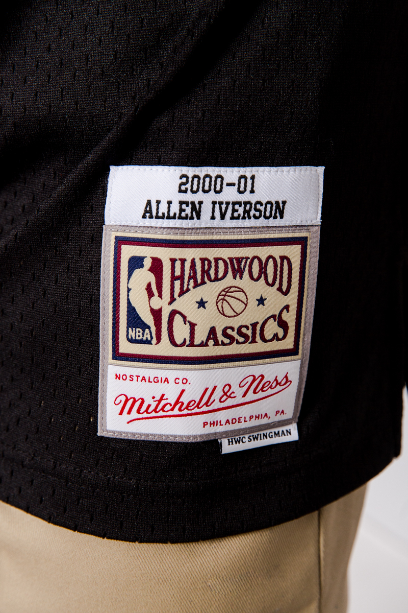 Allen Iverson 00-01 Hardwood Classic Swingman NBA Jersey | Stateside Sports