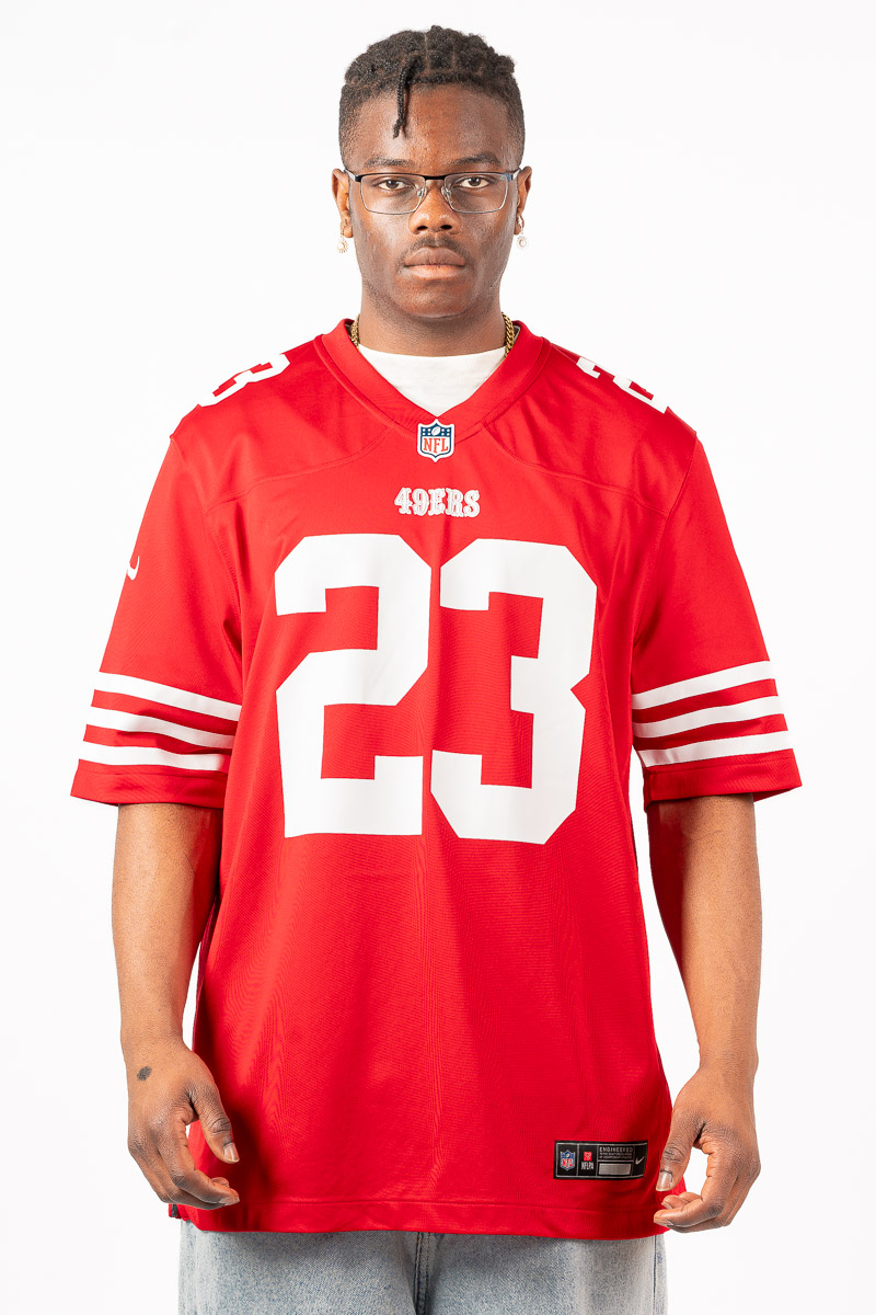 サンフランシスコ・49ers McCaffrey ユニフォーム XL Men's Nike Christian McCaffrey Scarlet San Francisco 49ers