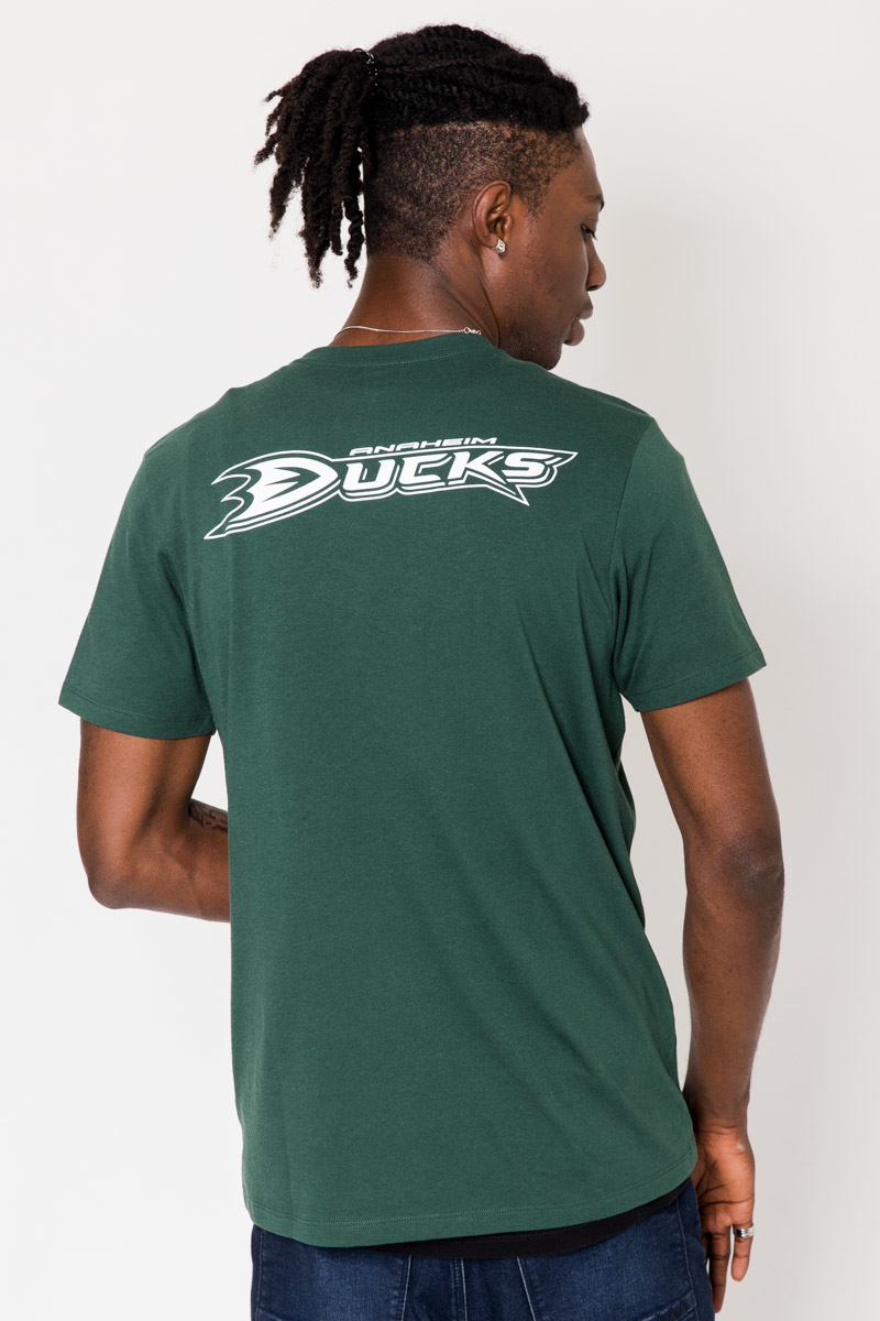 ANAHEIM DUCKS BACKER �47 SPLITTER TSHIRT MENS GREEN ANAHEIM DUCKS BACKER �47 SPLITTER TSHIRT MENS GREEN