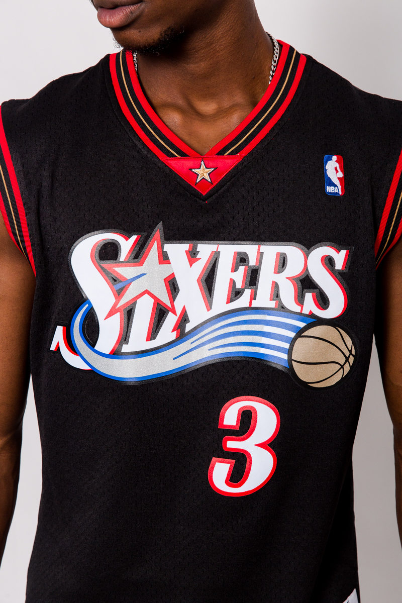 Allen Iverson 00-01 Hardwood Classic Swingman NBA Jersey | Stateside Sports