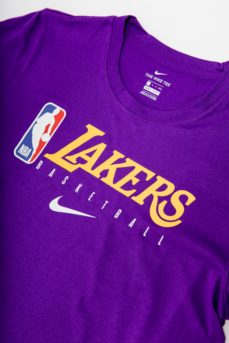 NBA Practice T-shirt- Youth Purple 