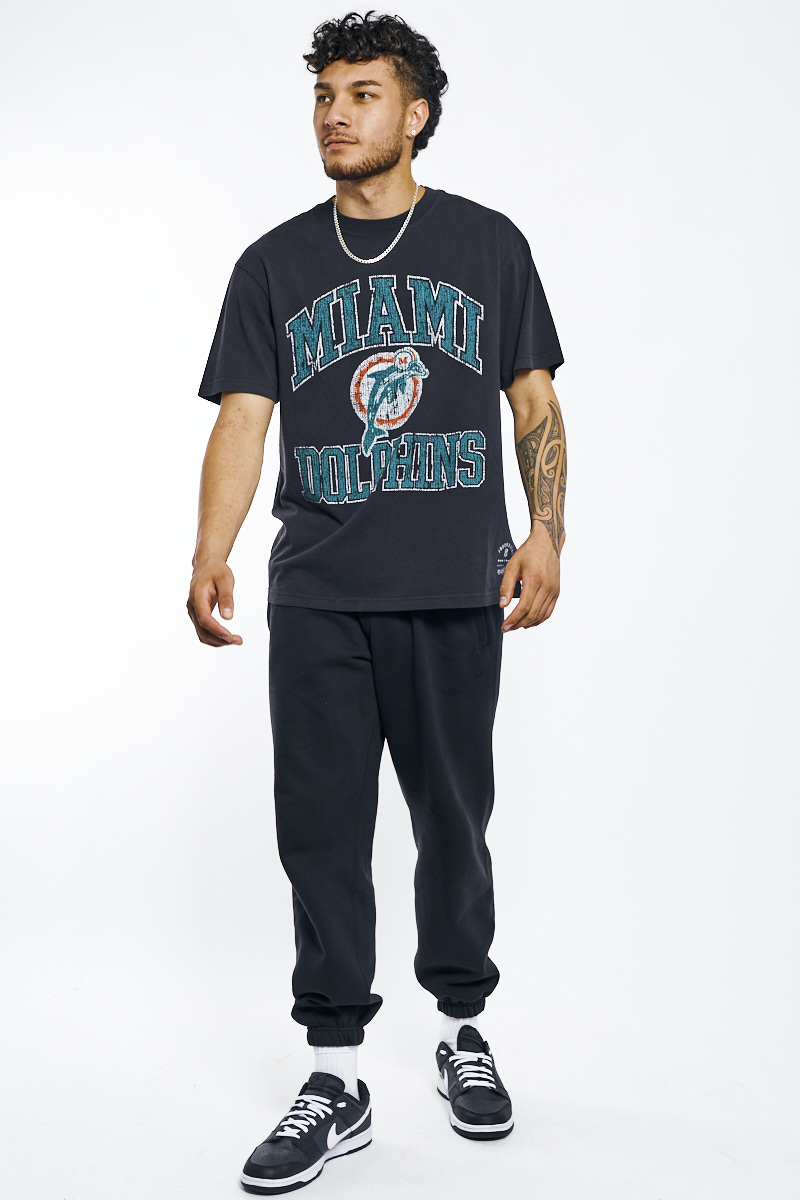 Men's Oversized Nfl Miami Dolphins Overdyed T-shirt