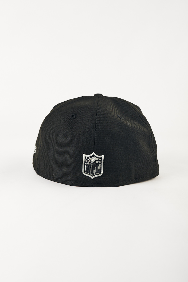 New Era Raiders World Champions 59Fifty Fitted Cap in Black — MAJOR