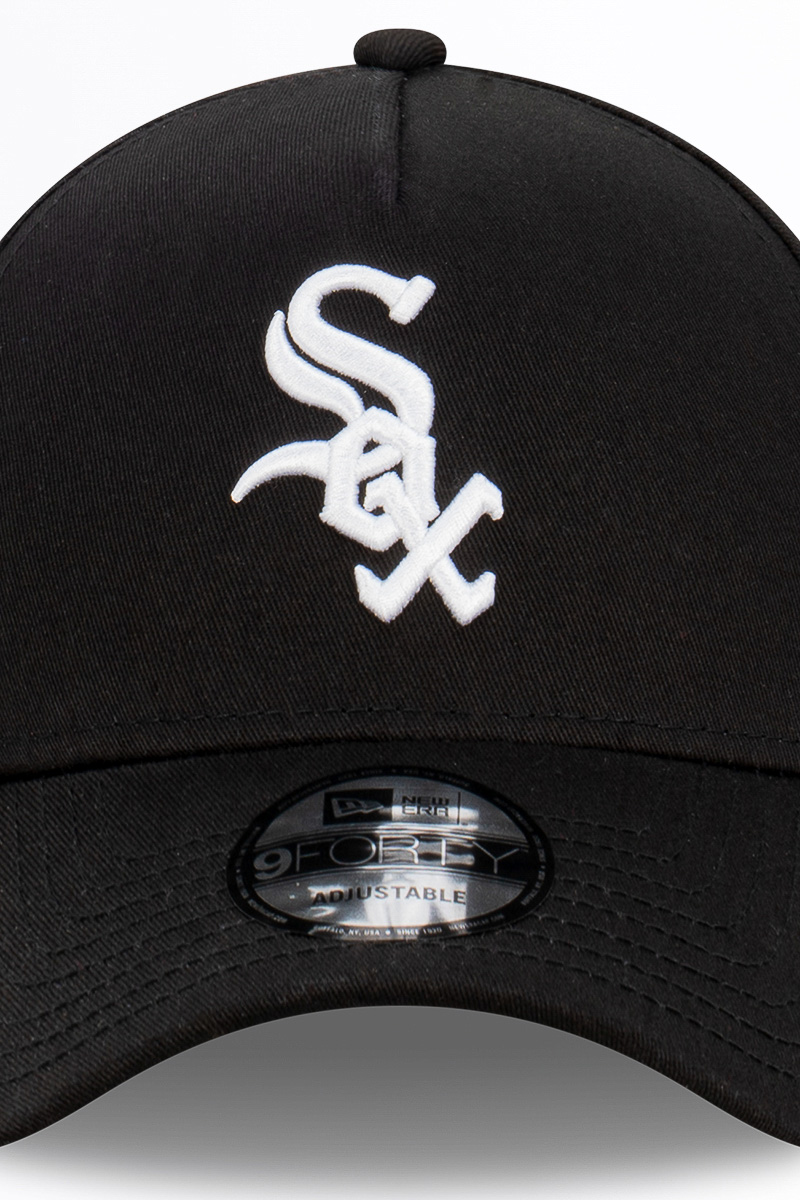 Chicago White Sox Core Black 9Forty A-Frame Snapback