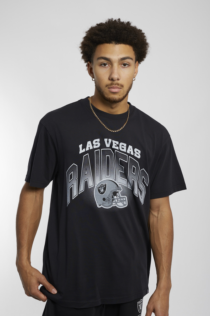 Majestic LV Raiders Vintage Arch Crew (Faded Black) at ShoeGrab