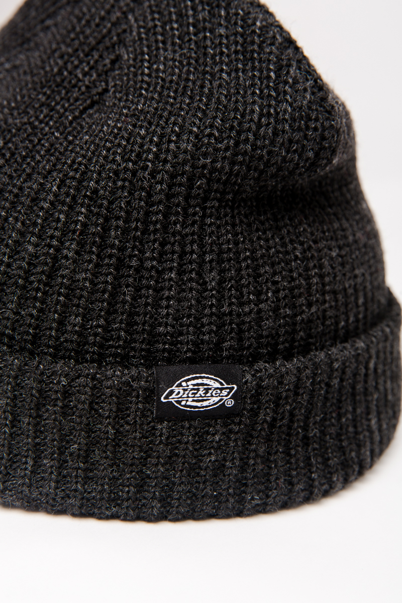 DICKIES SEATTLE FISHERMAN KNIT BEANIE- BLACK | Stateside Sports