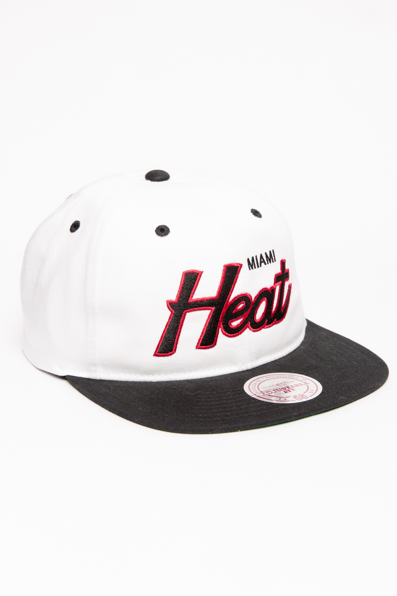 Miami Heat One Love Pro Crown Snapback - Black - Throwback