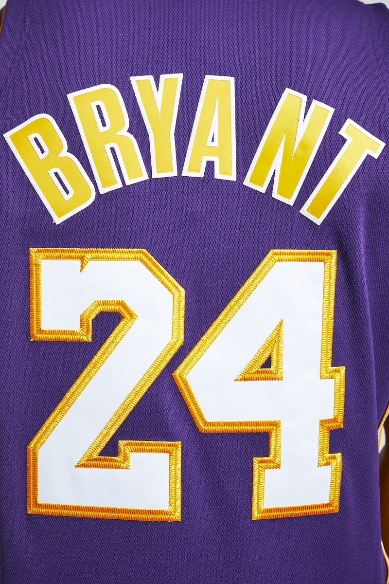 Kobe Bryant 24 Los Angeles Lakers 2008-09 Mitchell & Ness Authentic Road  Finals dres