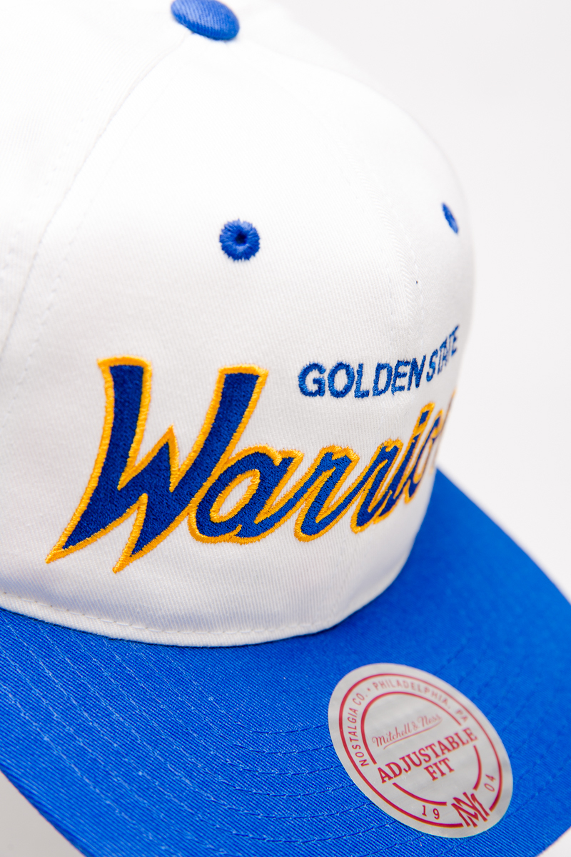 warriors throwback hat