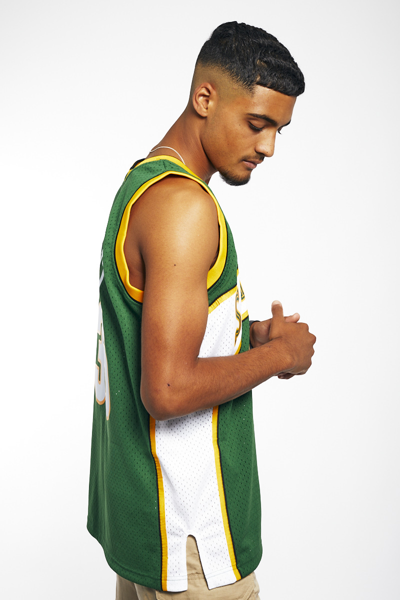 Kevin Durant NBA SEATTLE SUPERSONICS Hardwood Classic 2007-2008 Mitchell &  Ness Mens yellow Authentic Jersey – Stephen Sports
