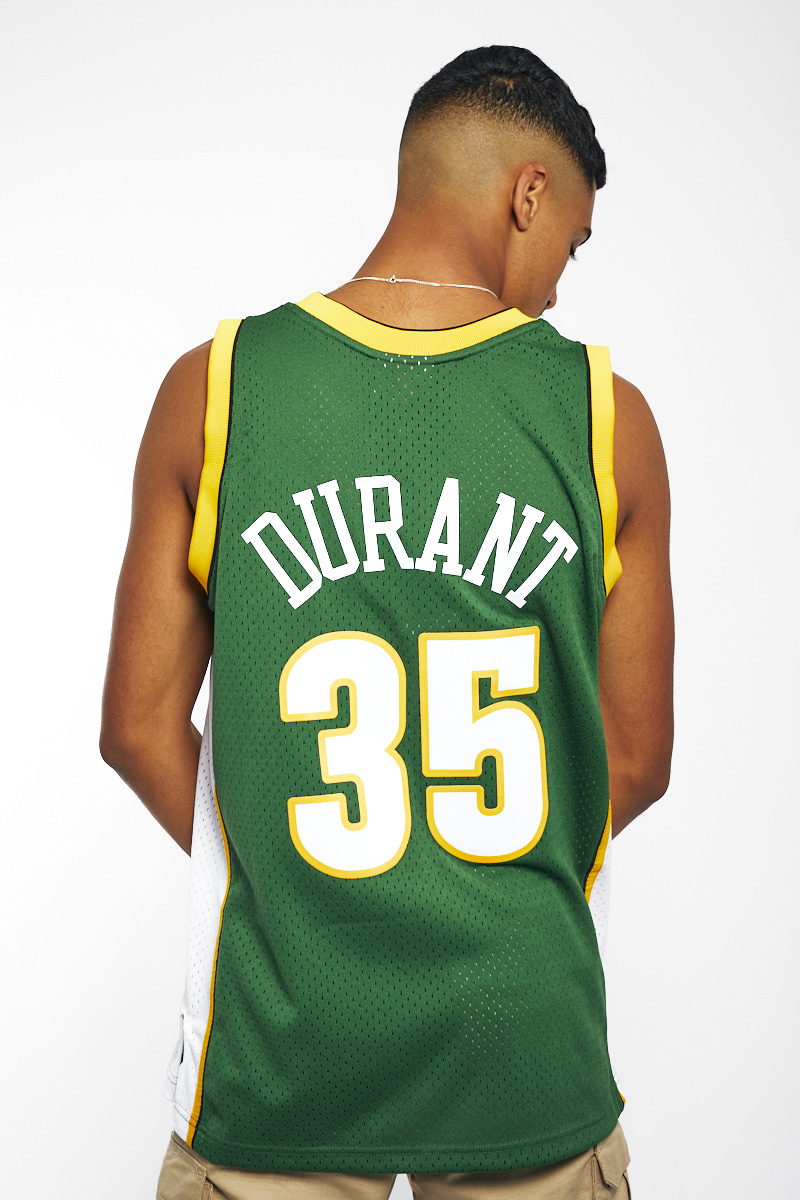 Mitchell & Ness NBA KEVIN DURANT 2007-08 SEATTLES SUPERSONICS JERSEY