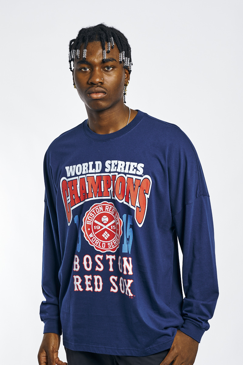 Mens Boston Red Sox Long Sleeve T-Shirts, Red Sox Long-Sleeved Shirt