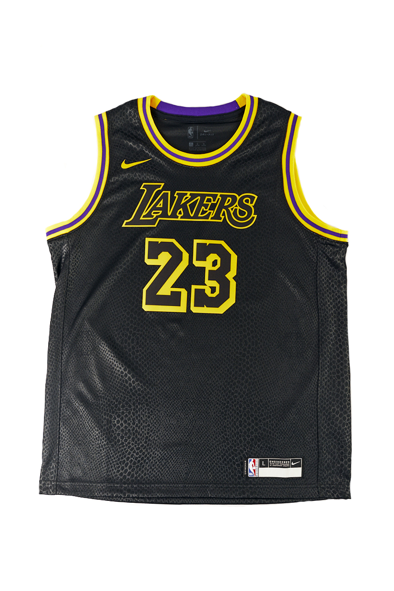 Nike, Shirts, Lebron James La Lakers Mamba Edition Jersey