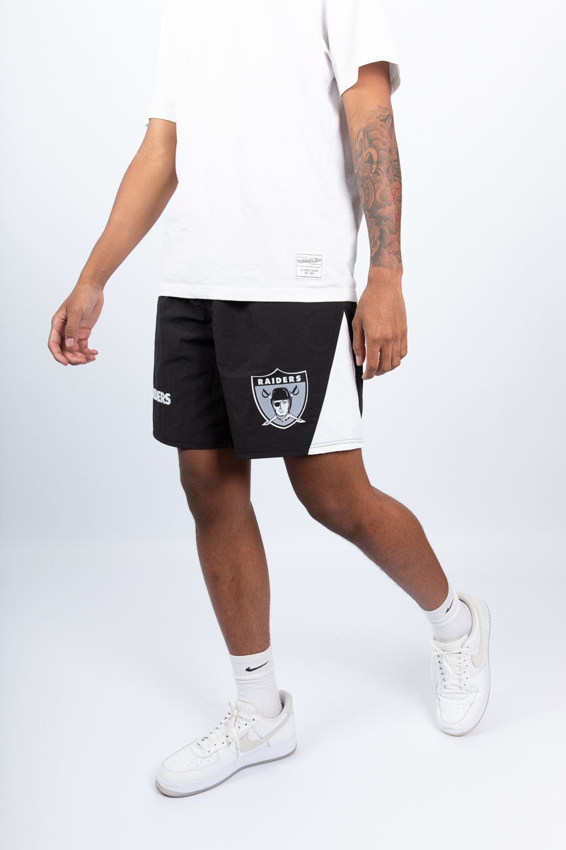 Las Vegas Raiders Nylon Panel Shorts | Stateside Sports
