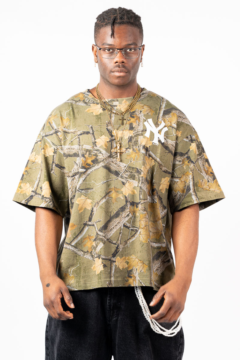 NY Yankees Urban Forest Boxy Tee | Stateside Sports