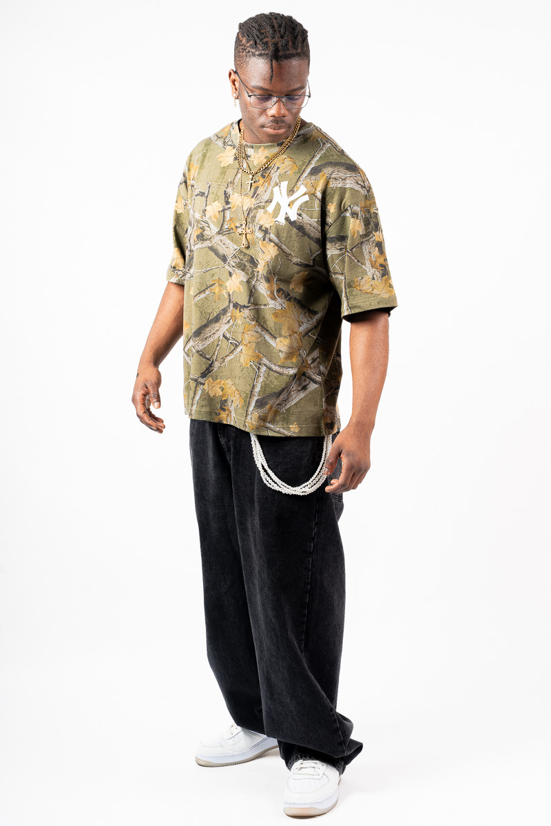 NY Yankees Urban Forest Boxy Tee | Stateside Sports