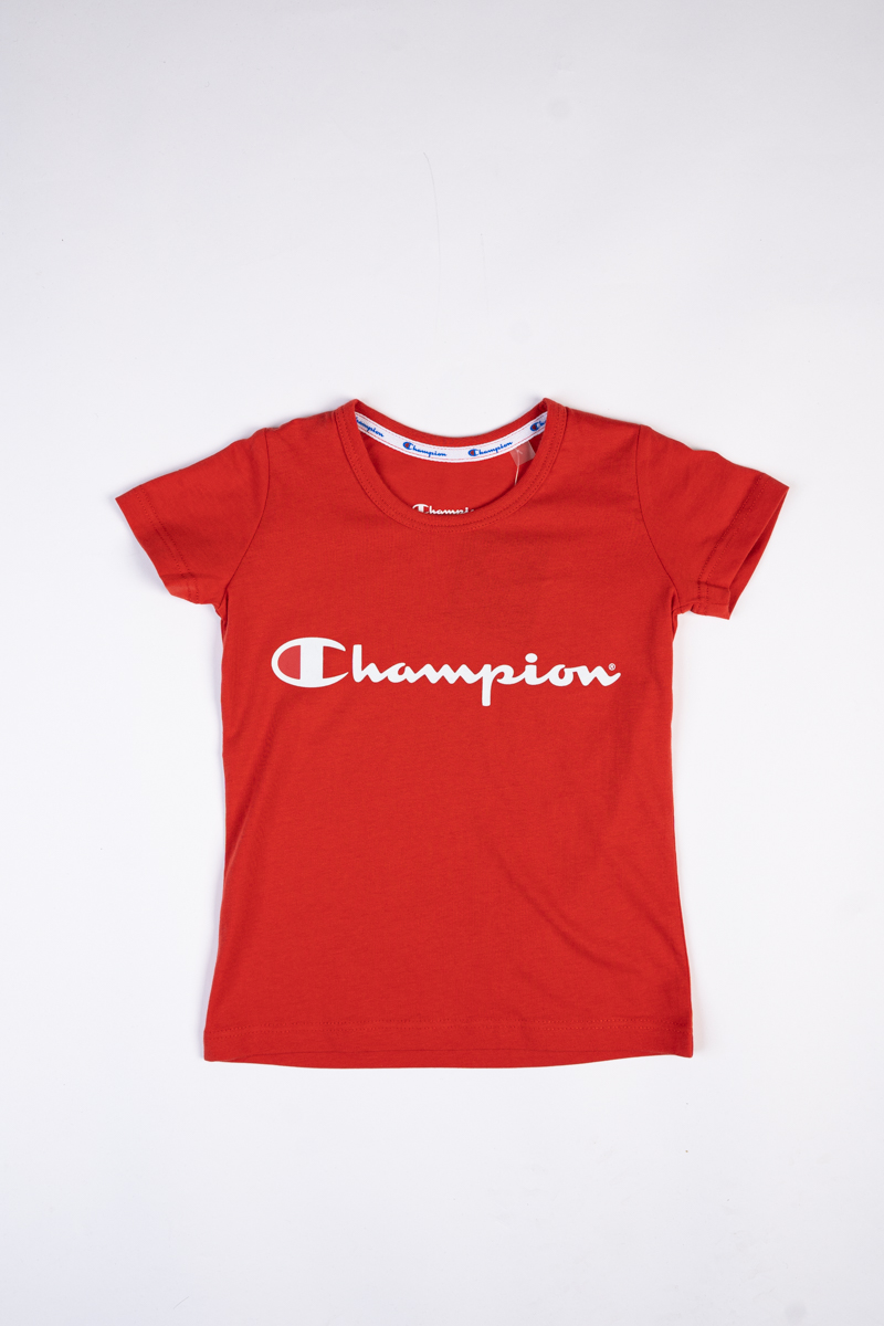 red champion shirt kids