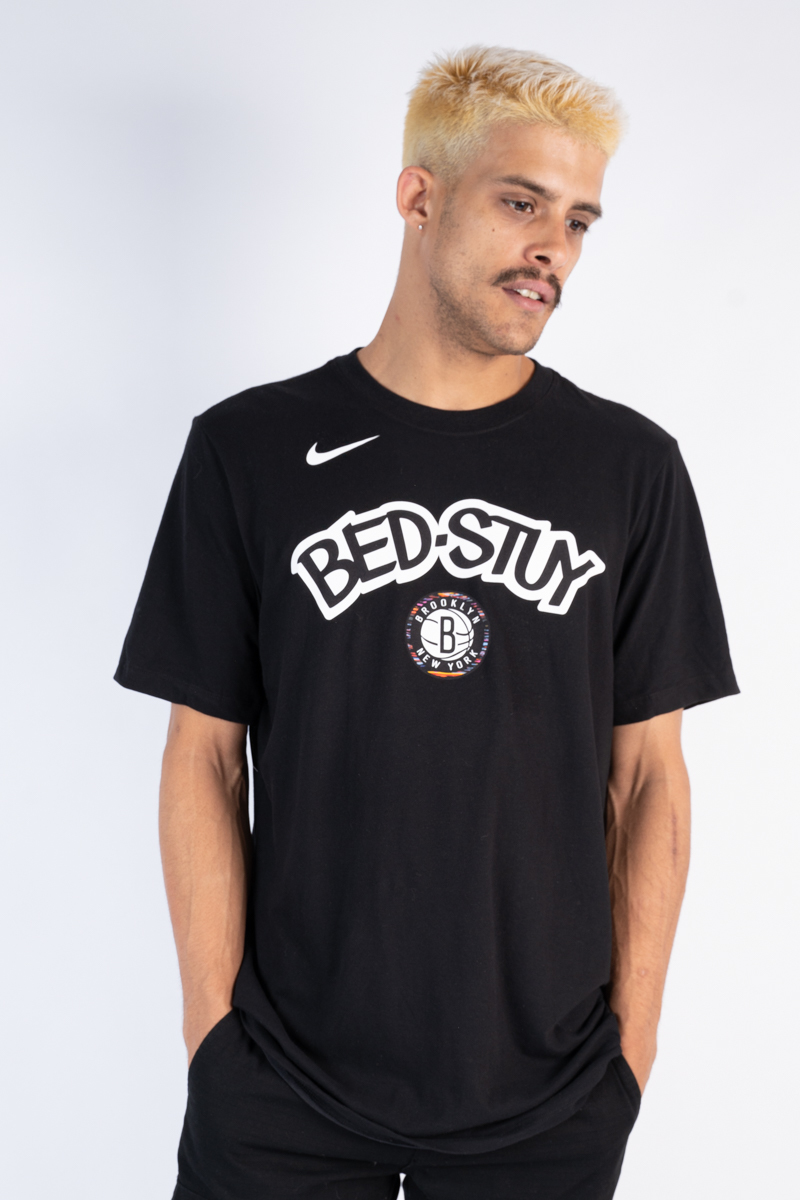 NBA 2019-20 City Edition Logo Dri-Fit T-shirt- Mens Black | Stateside ...
