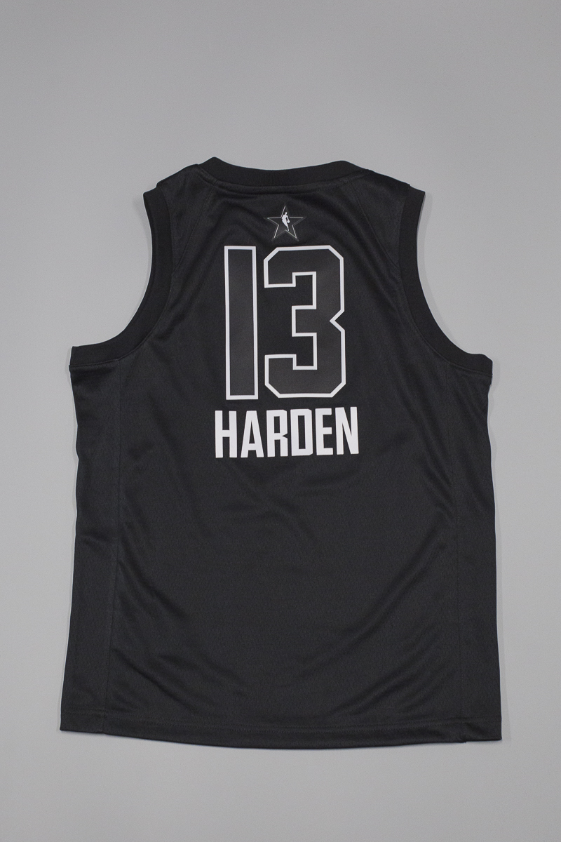 HOUSTON ROCKETS BLACK ALL STAR JERSEY JAMES HARDEN YOUTH BLACK Stateside Sports