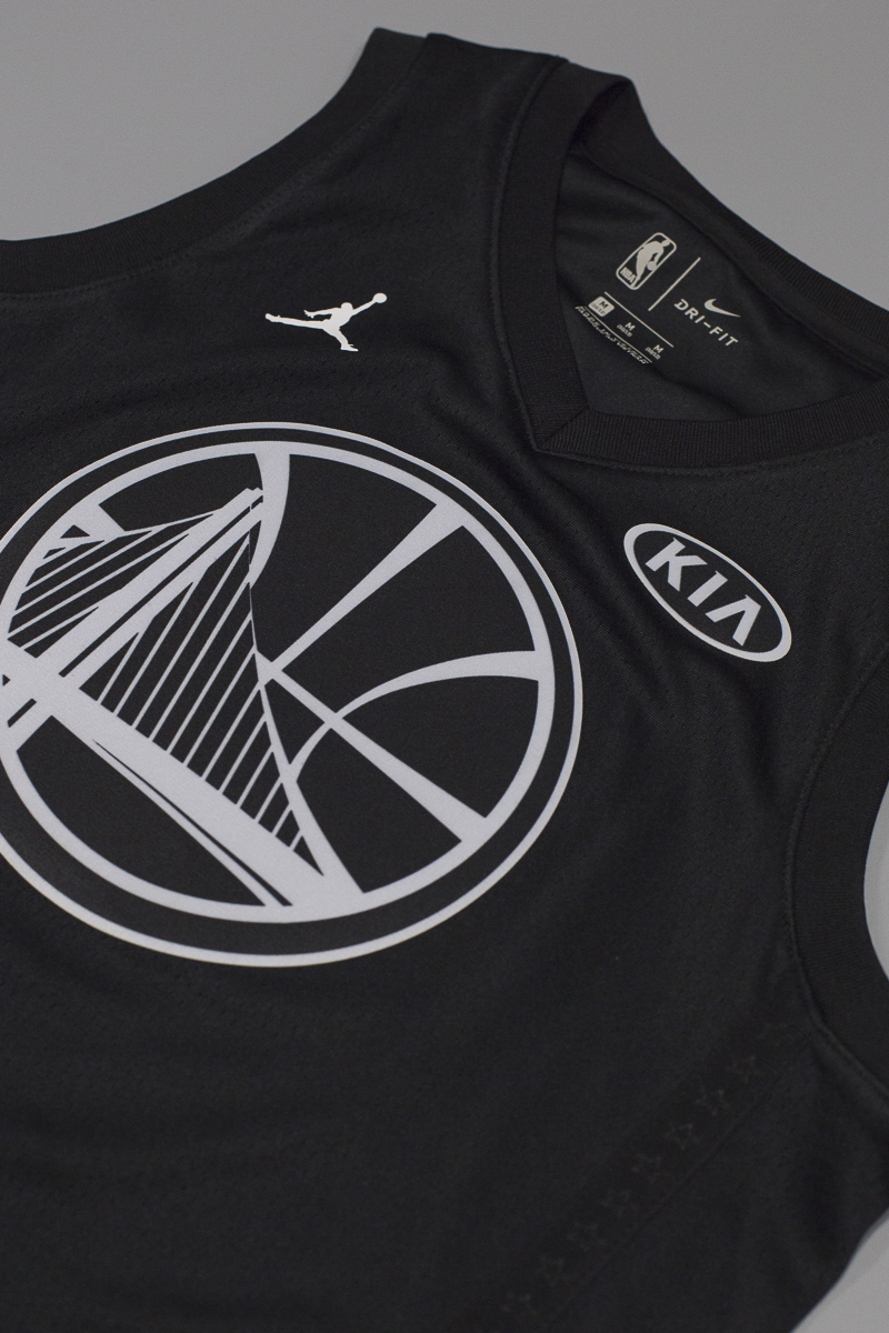 youth black curry jersey