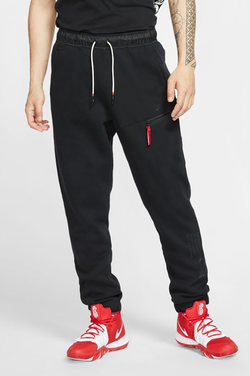 Kyrie x Nike Fleece Track Pants- Mens Black | Stateside Sports