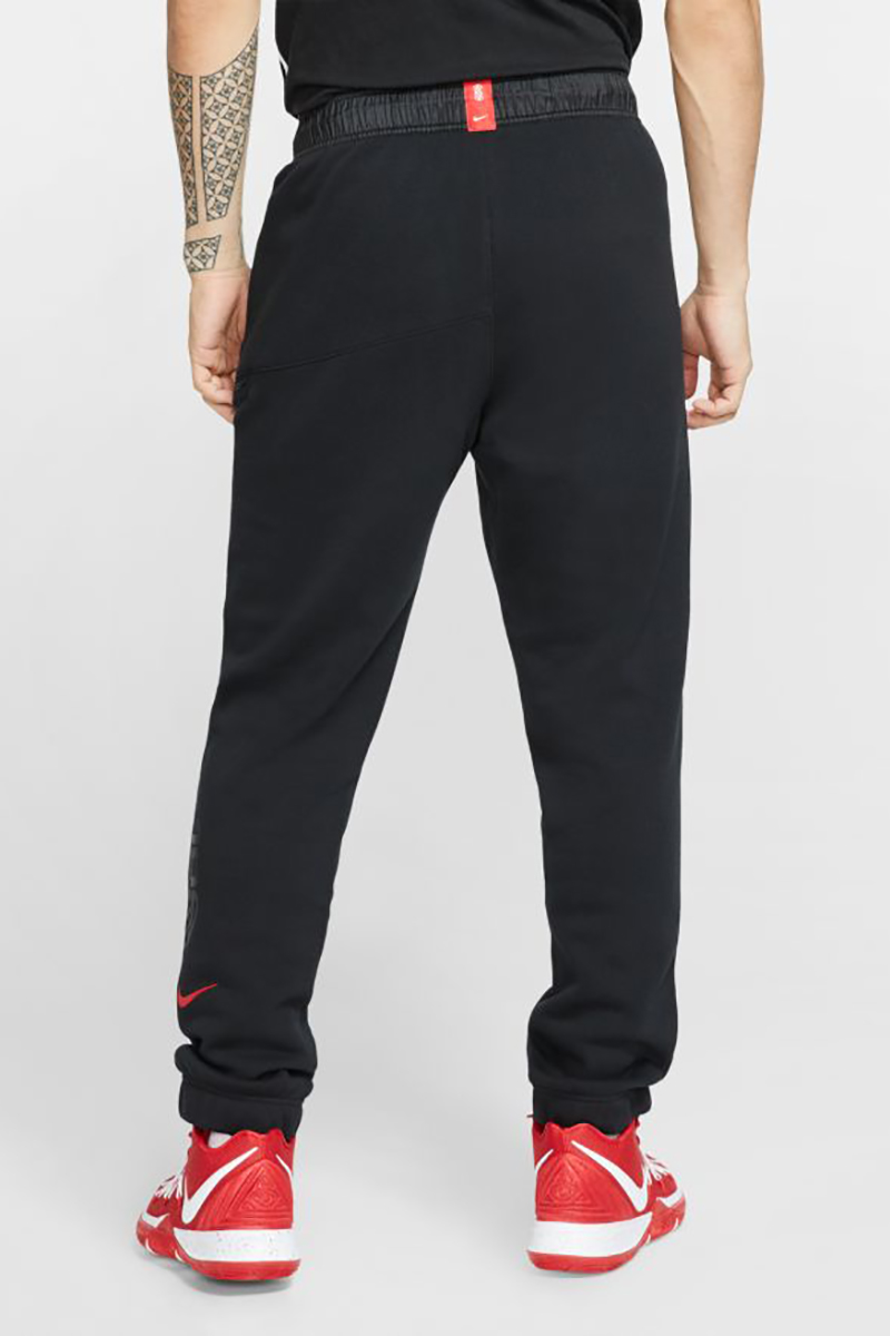 Kyrie x Nike Fleece Track Pants- Mens Black | Stateside Sports