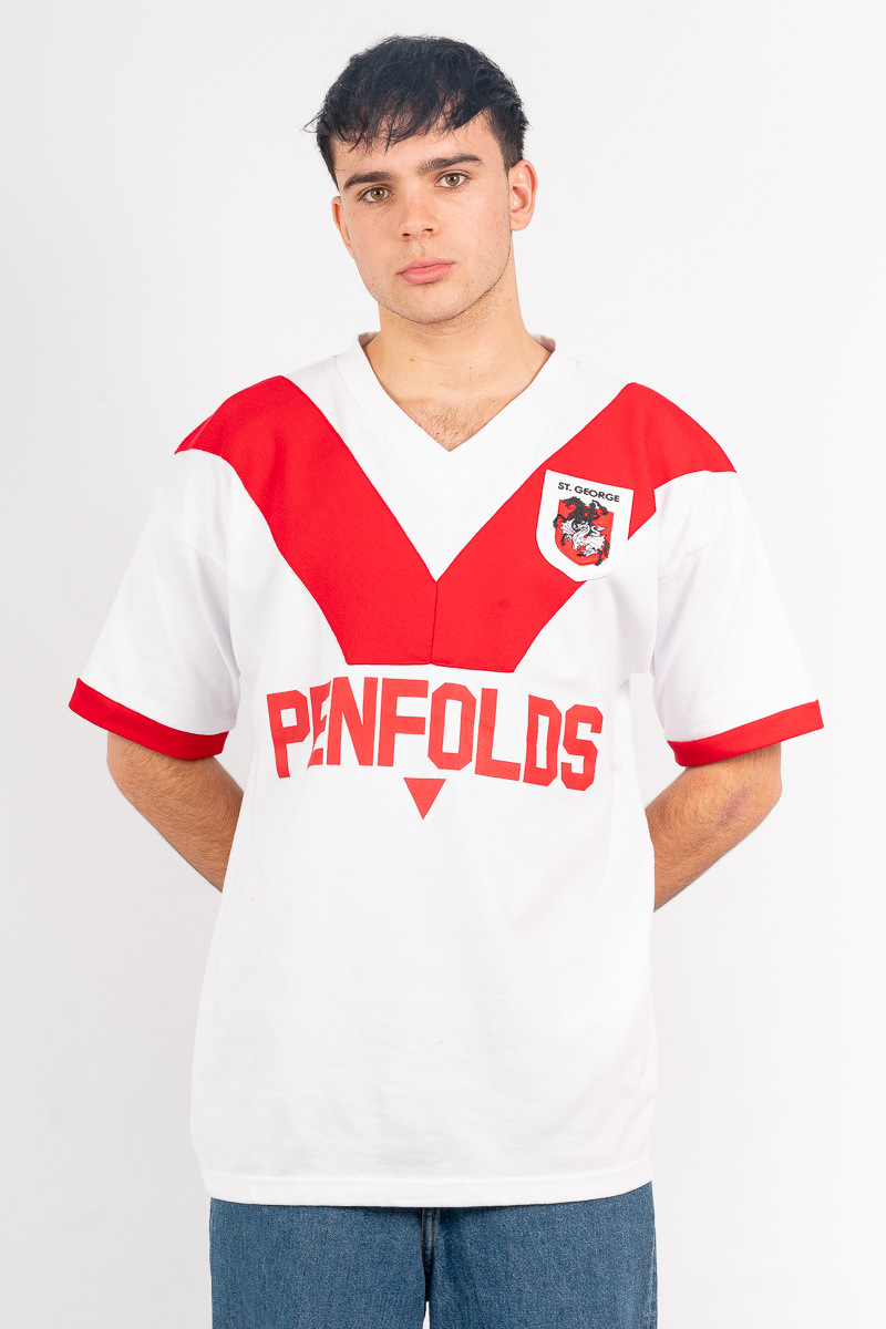 【海外XLサイズ】NRL セントジョージ・イラワラ・ドラゴンズ シングレット St. George-Illawarra Dragons 1979 Heritage Jersey – NRL Shop