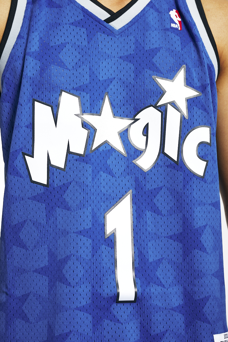 NBA McGRADY ORLANDO MAGIC SUEDE HAMILTON JERSEY - New Vintage Stock - 6XL