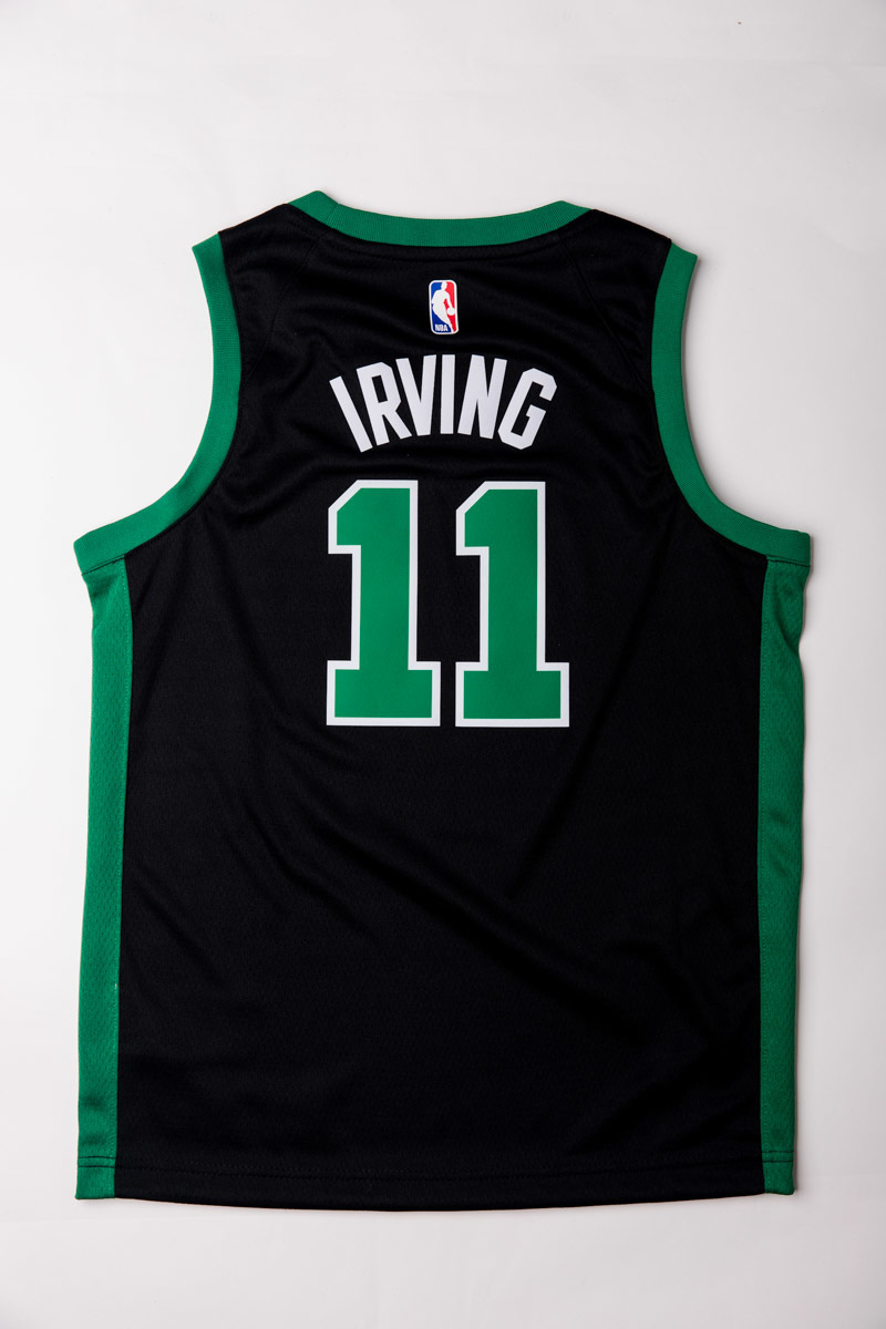 kyrie irving black and green jersey