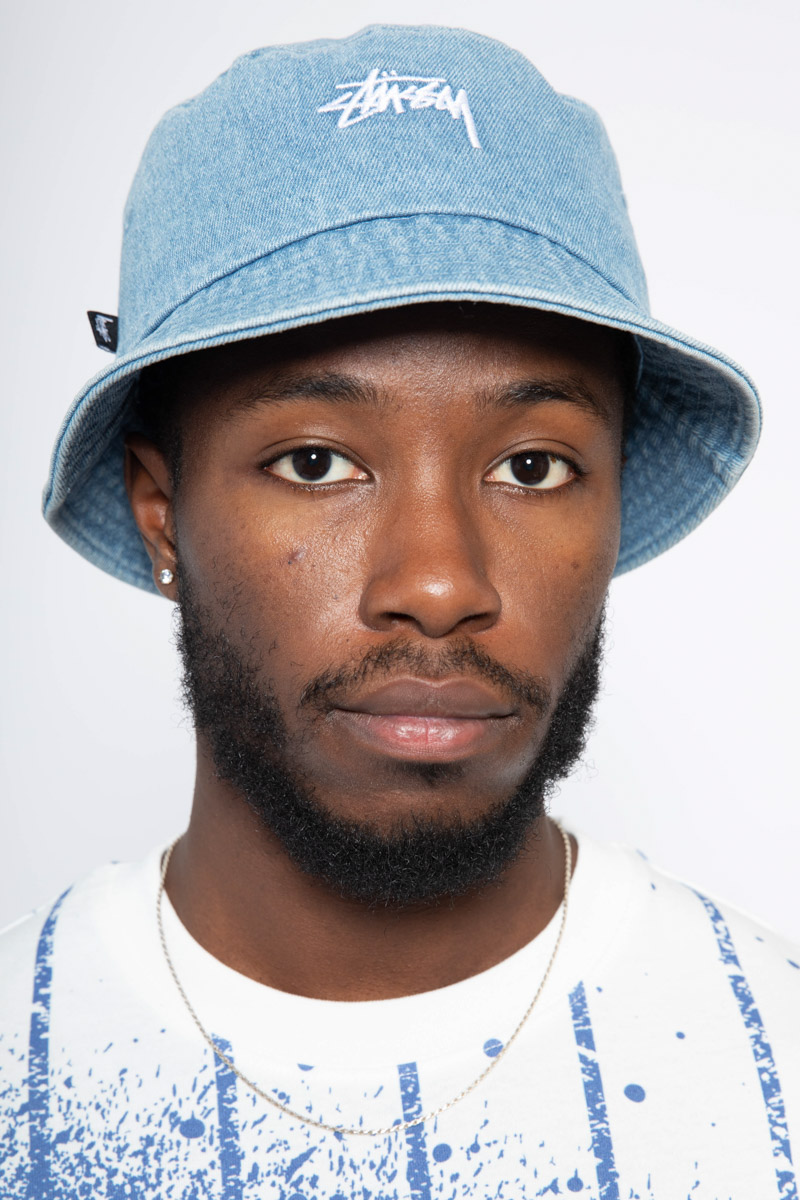 帽子 STUSSY WASHED STOCK BUCKET HAT Stussy Washed Stock Bucket Hat Grey | BSTN Store