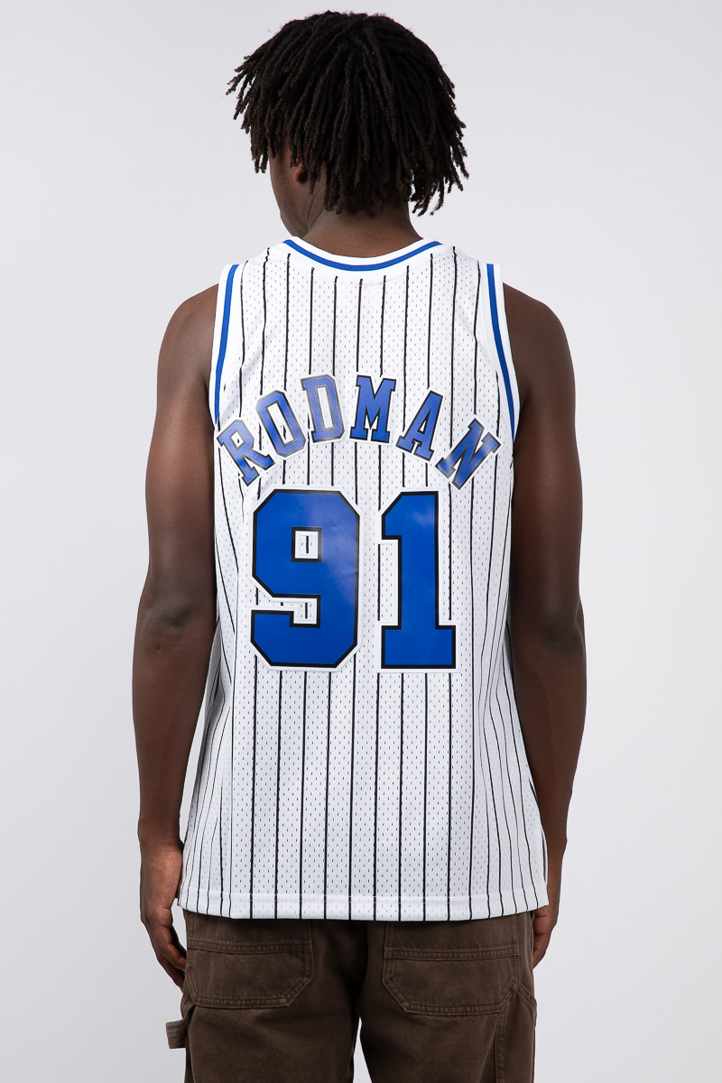 Rodman sales pinstripe jersey