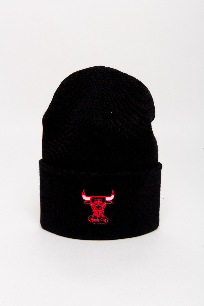 mitchell and ness chicago bulls beanie