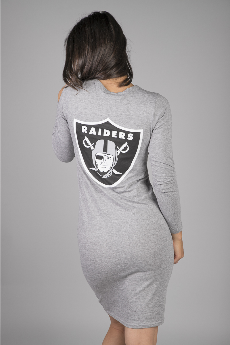 raiders t shirt dress