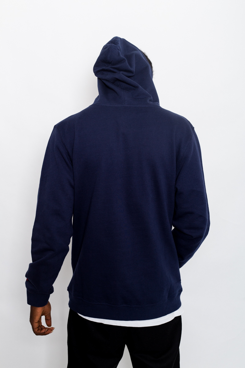 STARTER BLACK LABEL ICON HOODIE- MENS NAVY BLUE | Stateside Sports