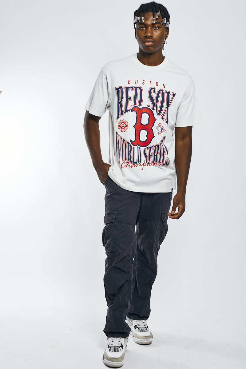 Boston Red Sox Majestic MLB 1916 World Series Vintage T-Shirt - White