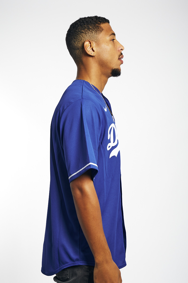 Blue Nike MLB LA Dodgers Alternate Jersey Junior