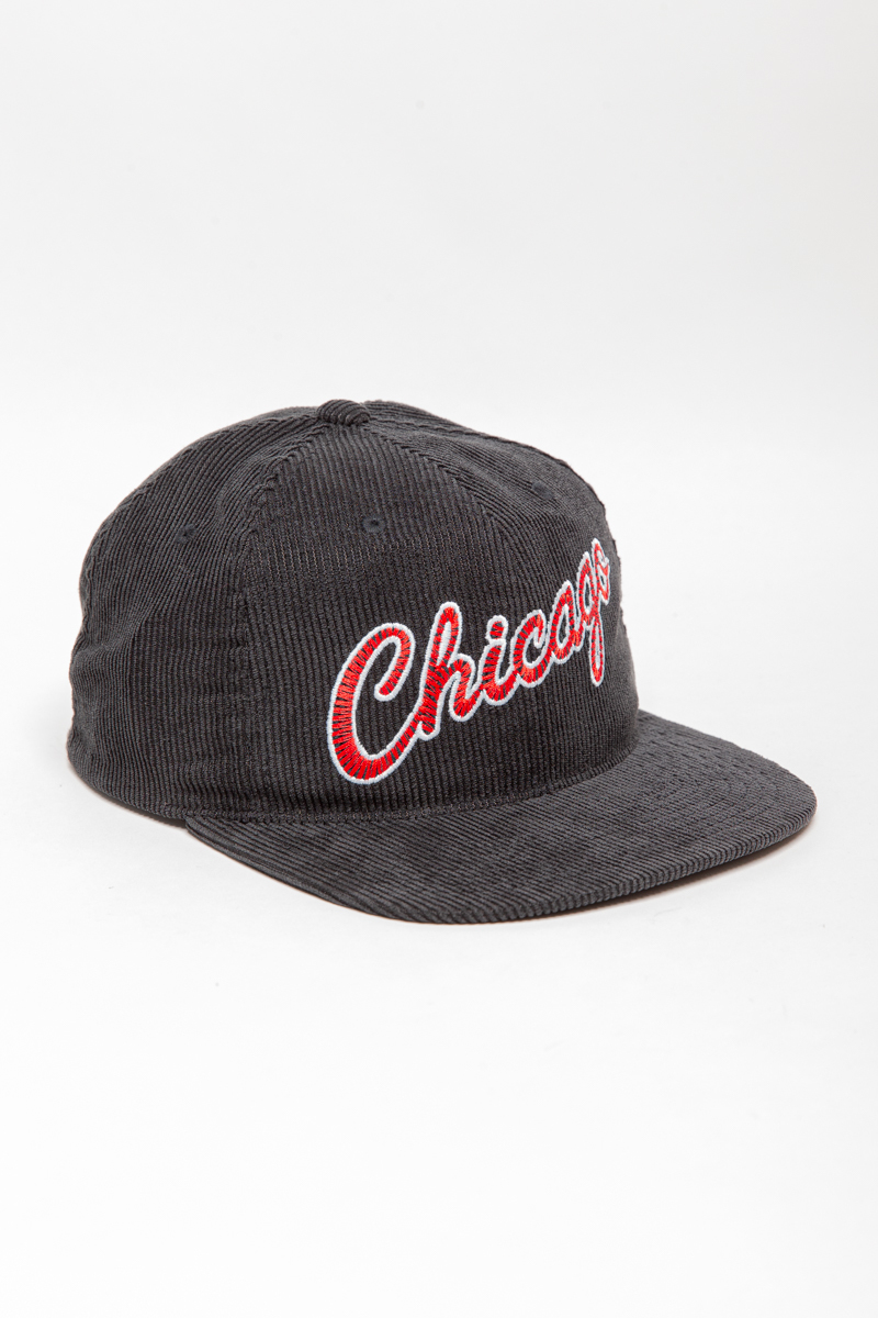 Chicago Bulls Mitchell & Ness Corduroy Snapback – Official Chicago