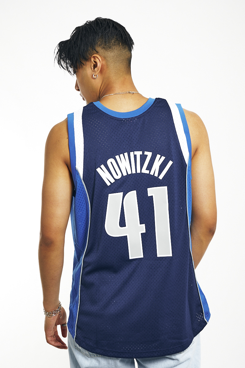 Dirk Nowitzki Autographed Nike Dallas Mavericks White Authentic Jersey  ~Open Edition Item~